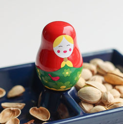 Nora Fleming Mini All Dolled Up Nesting Doll