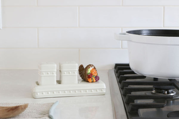 Nora Fleming Mini Autumn's Bounty Cornucopia Fall