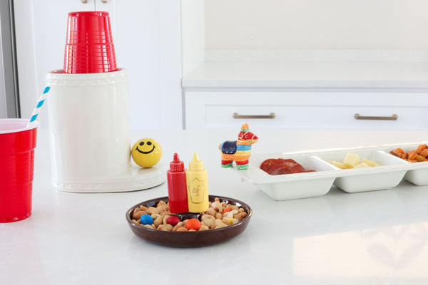 Nora Fleming Mini Main Squeeze Ketchup and Mustard