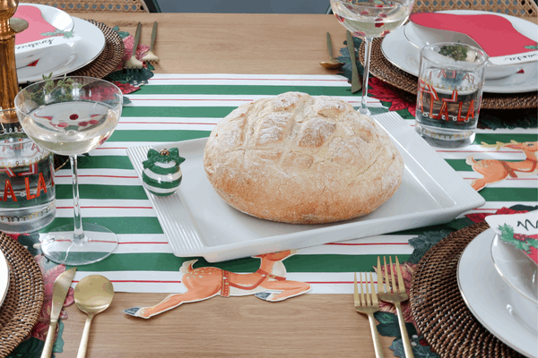 Deck The Halls Green Christmas Tree Ornament Mini by Nora Fleming