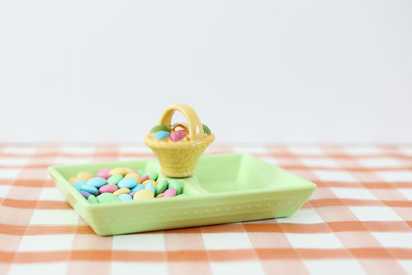 Nora Fleming Mini - A Tisket, A Tasket Easter Basket With Eggs