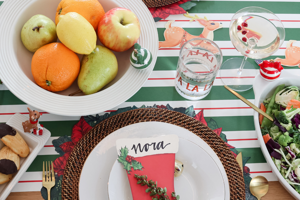 Nora Fleming Base Pinstripes Baby Bowl