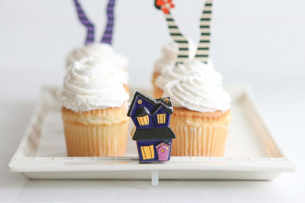 Nora Fleming Mini Spooky Spaces Haunted House Halloween