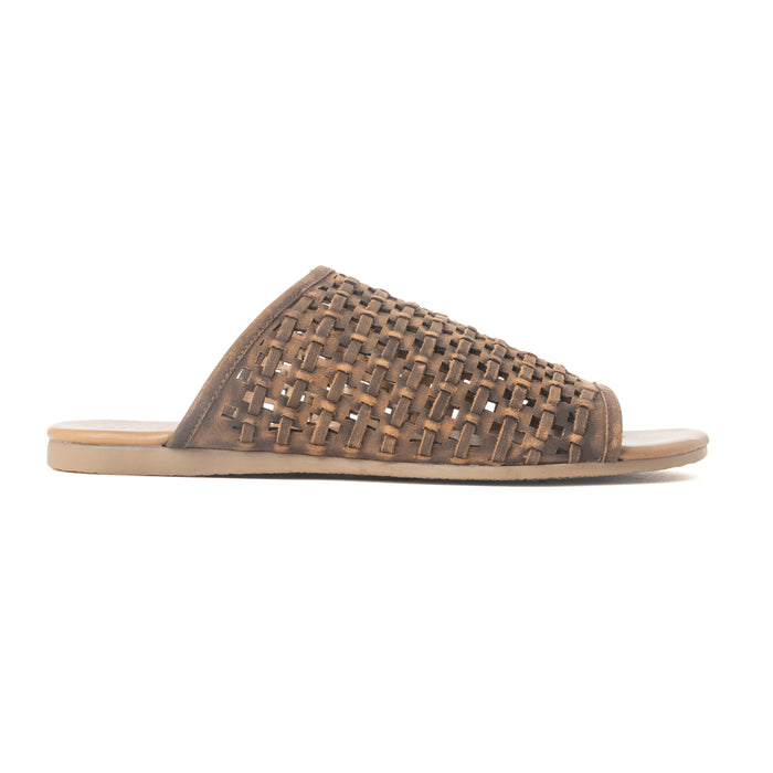 Myra Dawnlace Desert Curve Sandals in Dusty Beige