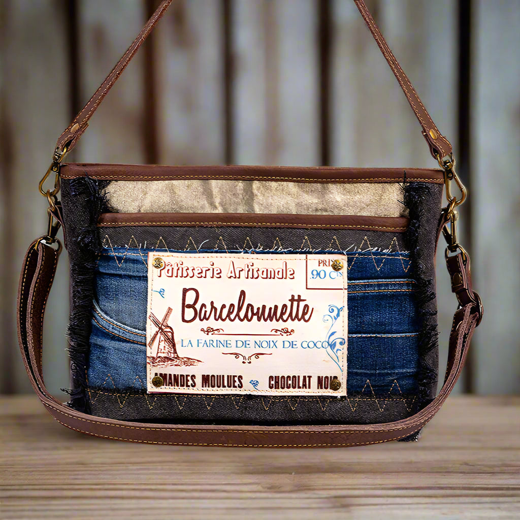 Myra Bag Barcelonnette Denim Small & Crossbody Bag