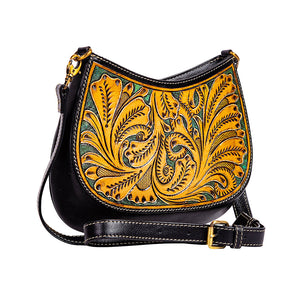 Myra Bag Featherstone Spring Hand Tooled Bag