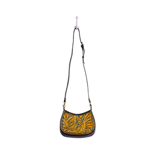 Myra Bag Featherstone Spring Hand Tooled Bag
