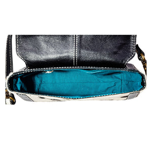 Myra Bag Bloomin Steer Small Hand Tooled Bag