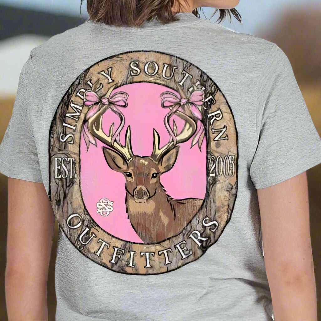 New 2025 Simply Southern Camo Deer T-Shirt