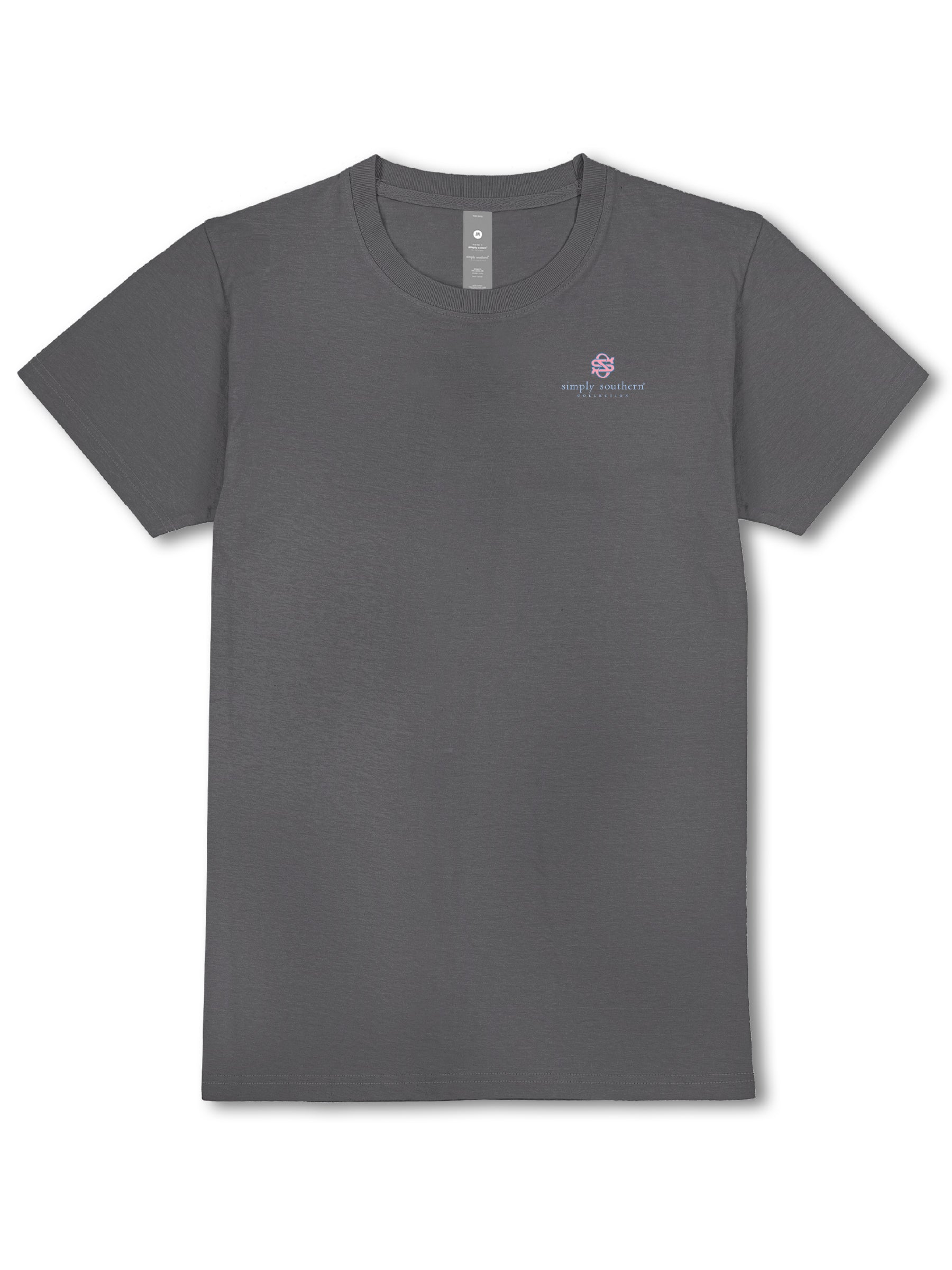 Simply Southern Happy Washed Short Sleeve Graphic T-Shirt