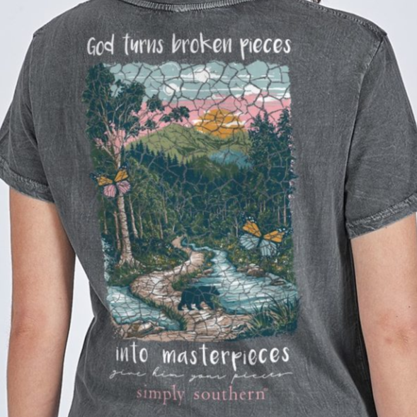 Simply Southern Master Scenic Short Sleeve Graphic T-Shirt