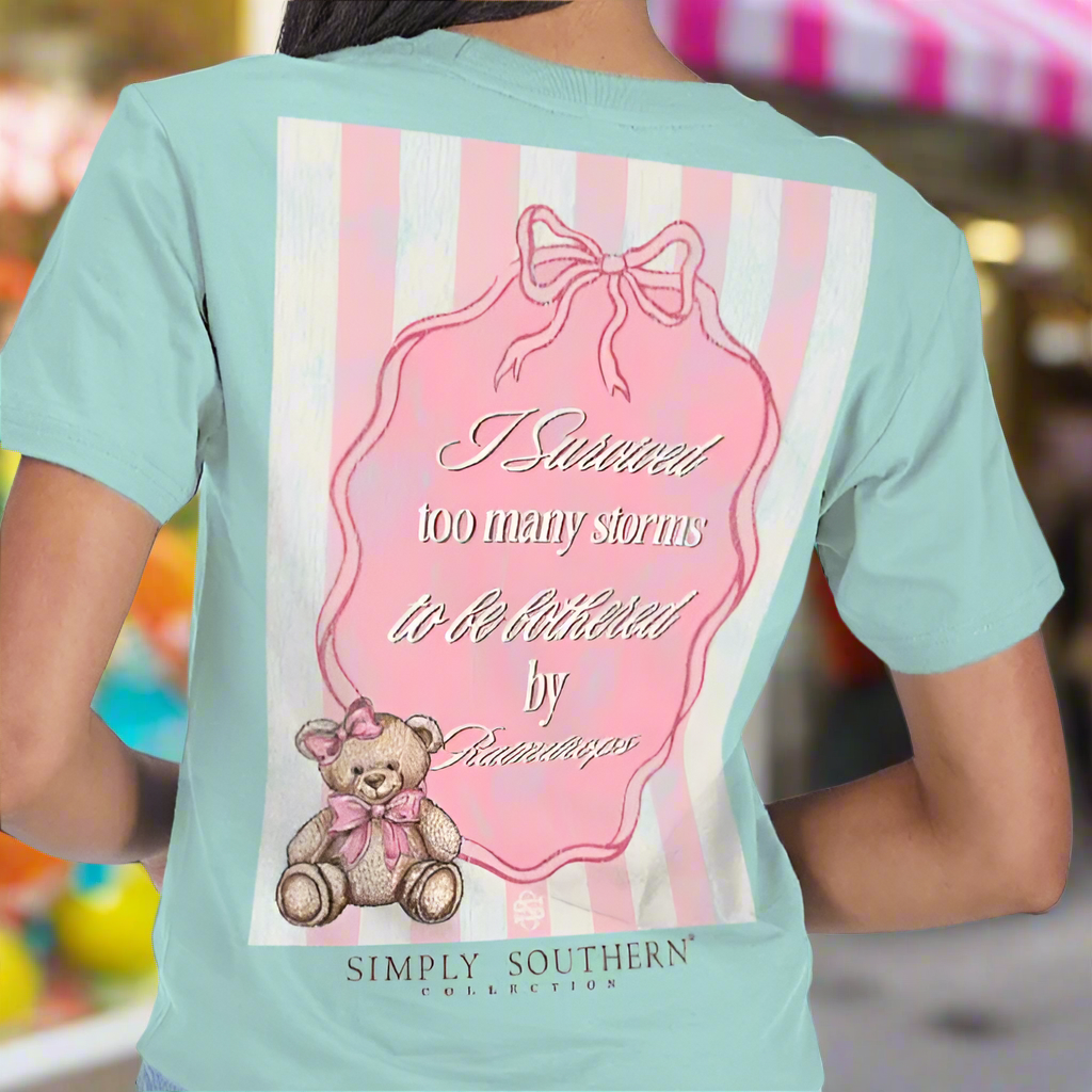 Simply Southern Storm Teddy Short Sleeve Graphic T-Shirt