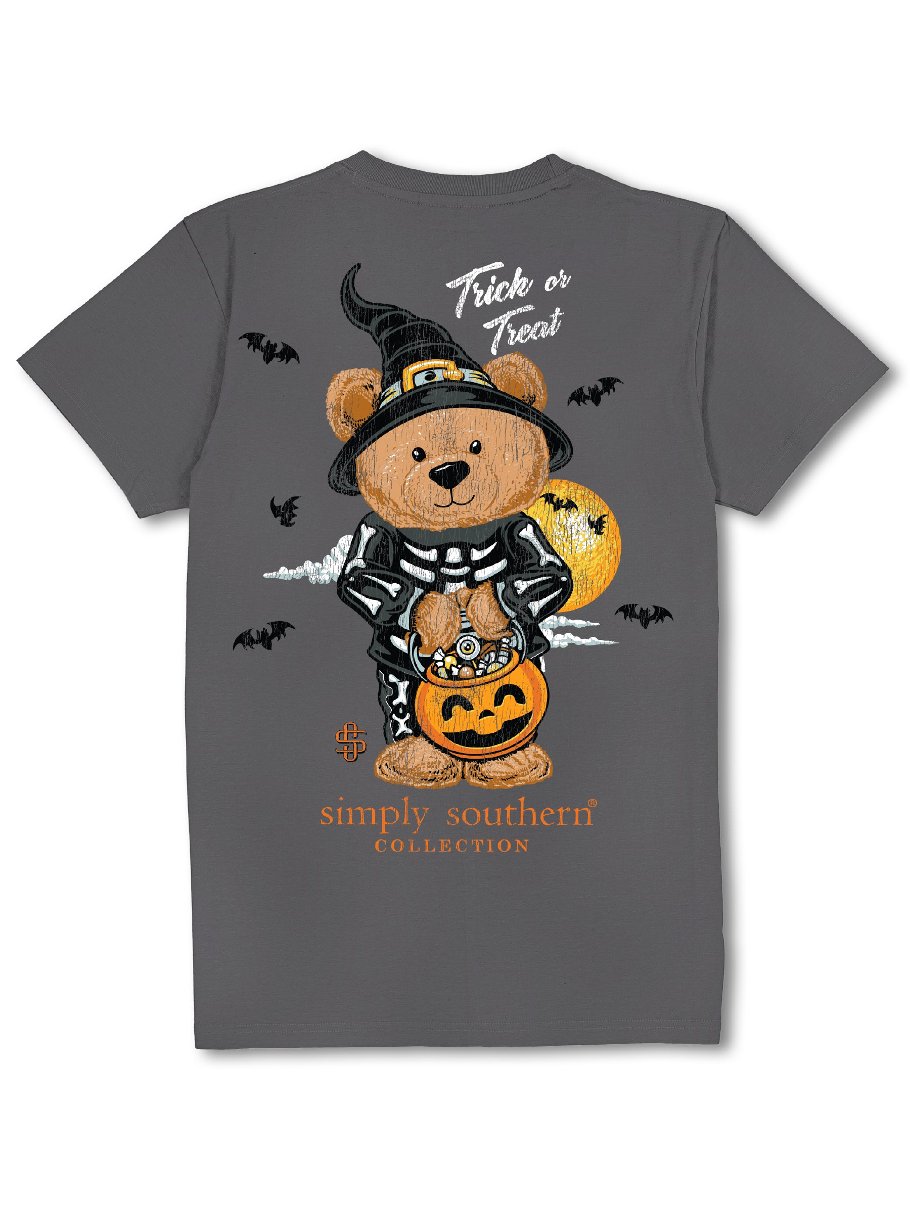 Simply Southern Teddy Witch Washed Short Sleeve Graphic T-Shirt