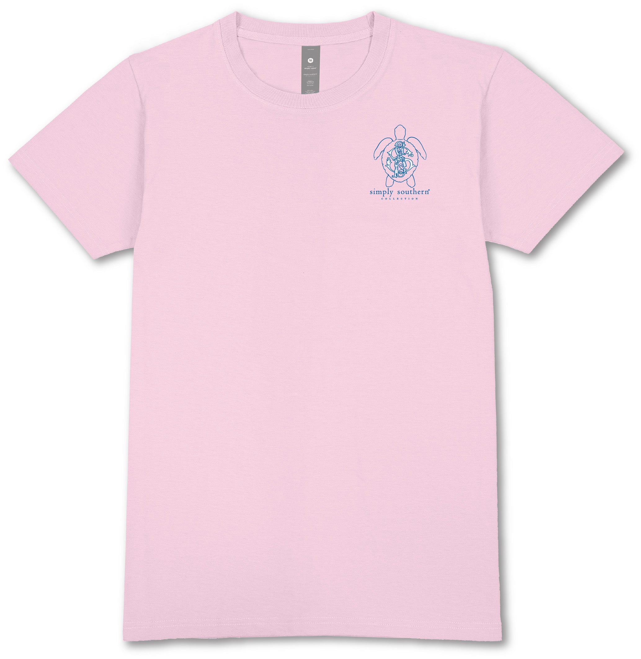 Simply Southern Quilted Turtle Tracking Short Sleeve Graphic T-Shirt