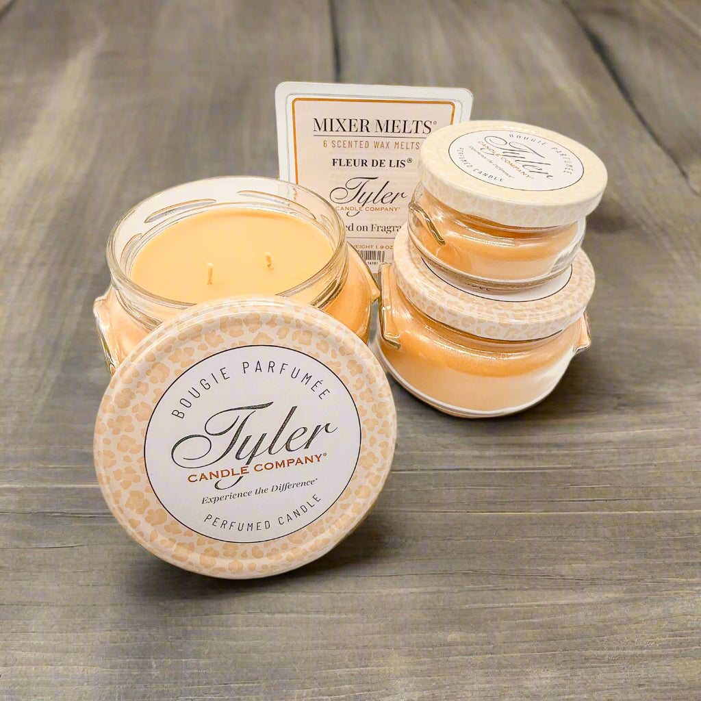 Tyler Candle Company Fleur De Lis Collection Fragrance Candles & Melts