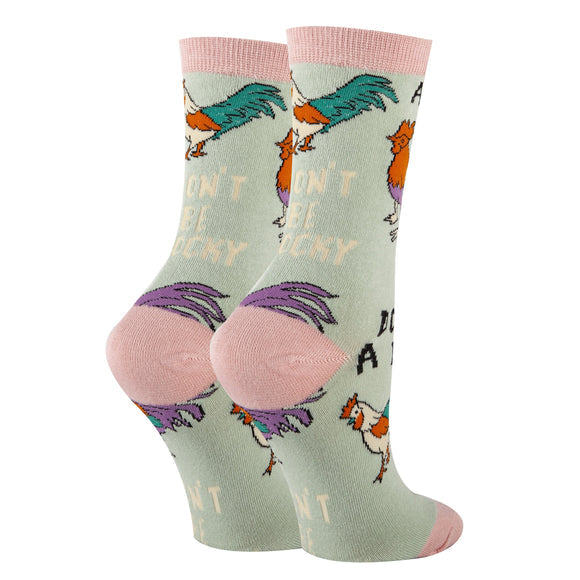 Oooh Yeah! Don't Be A Pecker Chicken Unisex Socks