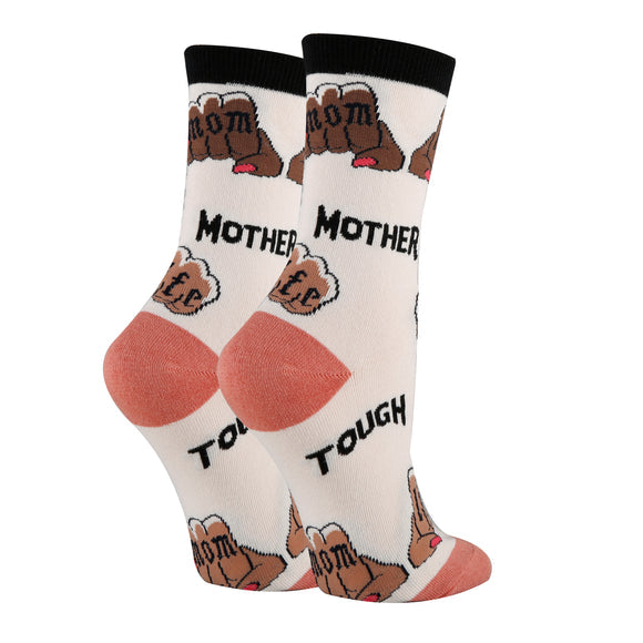 Oooh Yeah! Mom Life Tough as a Mother Unisex Socks