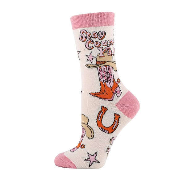 Oooh Yeah! Giddy Up Country Western Unisex Socks