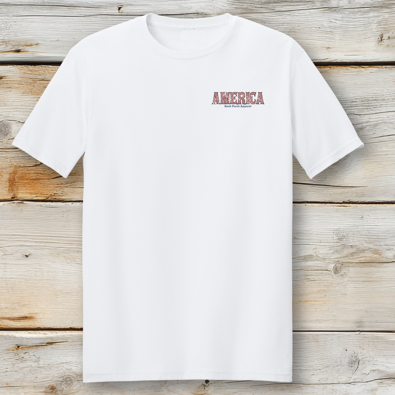 Back Porch Apparel America Longhorn Short Sleeve T-Shirt