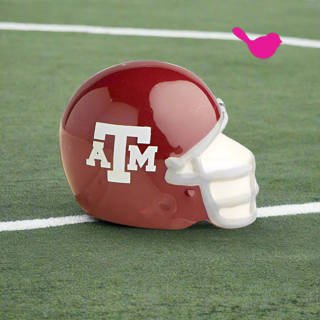 Nora Fleming Mini Texas A&M Univserity Helmet