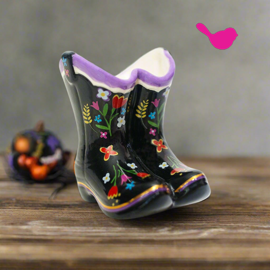 Nora Fleming Mini So Bootiful Boots