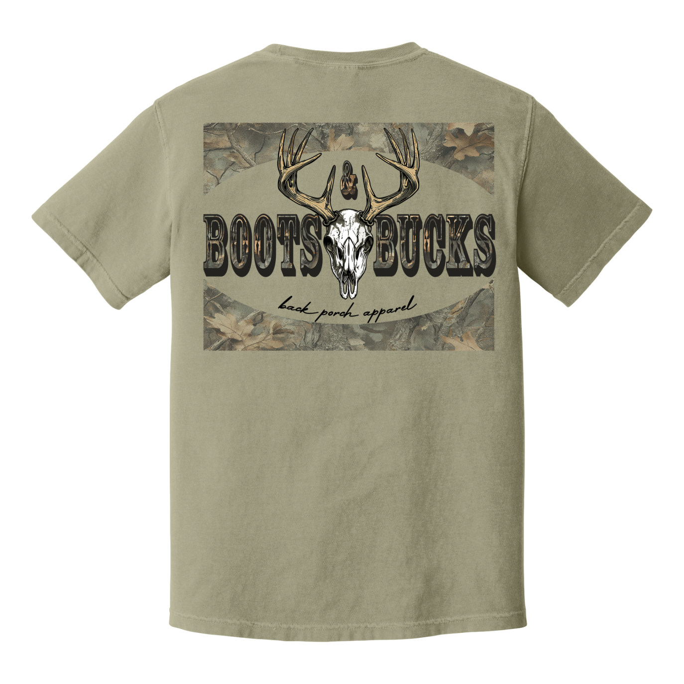 Back Porch Apparel Boots And Bucks Short Sleeve T-Shirt