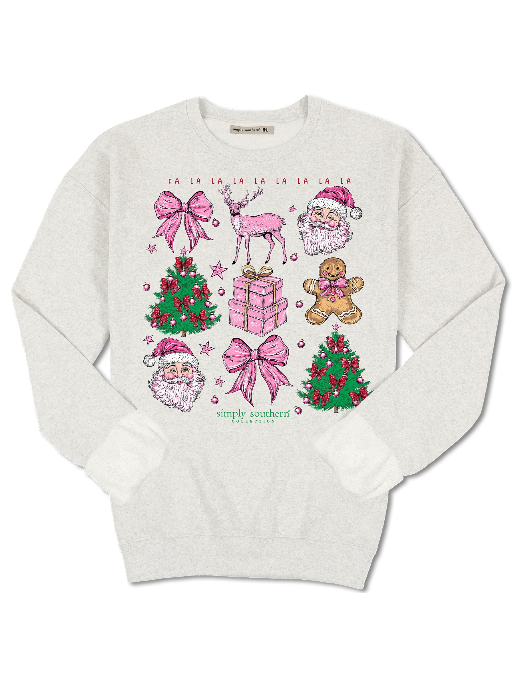 Simply Southern Christmas Trees Crew Sweatshirt