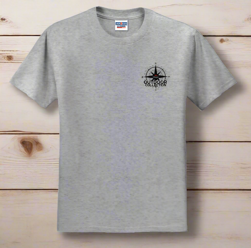 Dark Hollow Falls Shenandoah National Park 50/50 Cotton and Poly Midweight Unisex T-Shirt