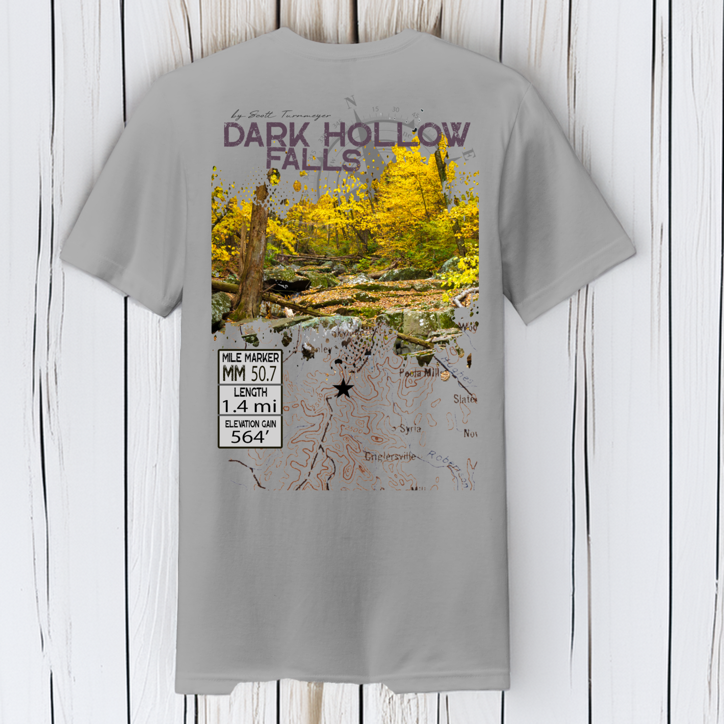 Dark Hollow Falls Shenandoah National Park T-Shirt