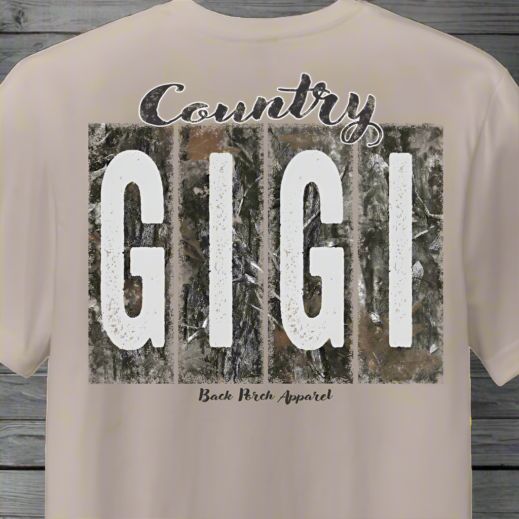 Back Porch Apparel Country GIGI Short Sleeve T-Shirt