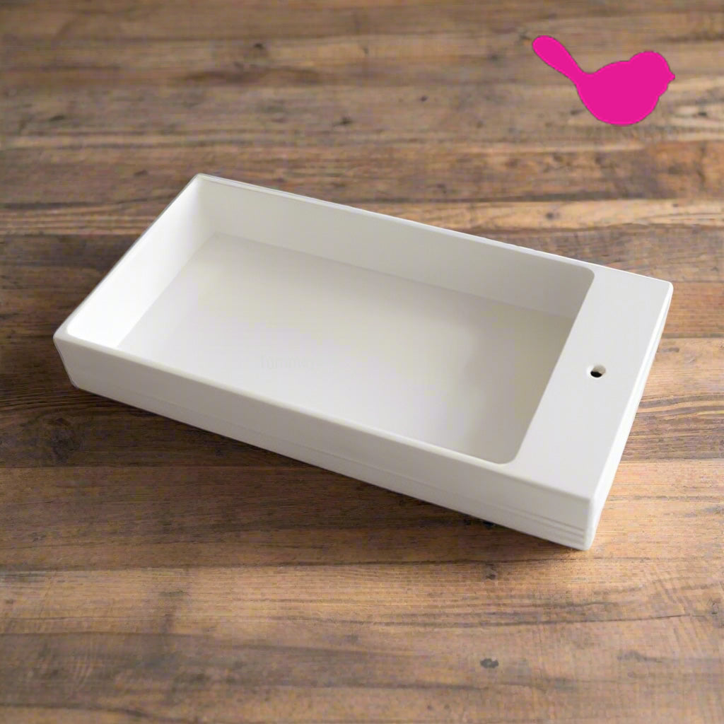 Nora Fleming Base Pinstripes Melamine Guest Towel Holder