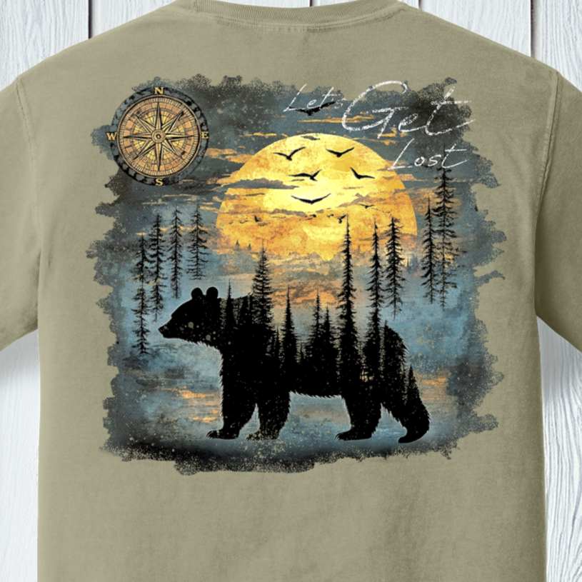 Back Porch Apparel Let's Get Lost Short Sleeve T-Shirt