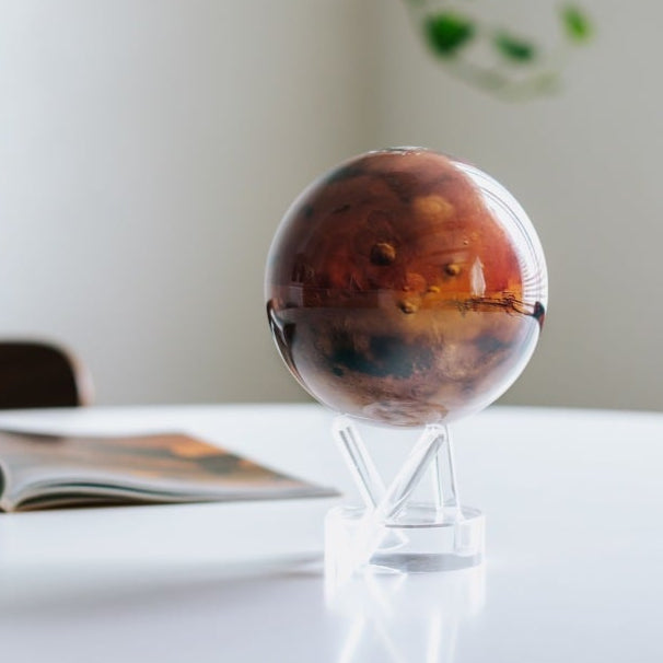 MOVA Planet Mars Solar Powered Spinning Globe