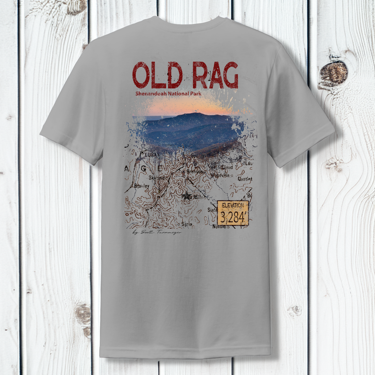 Old Rag Mountain Short Sleeve T-Shirt – Shenandoah National Park