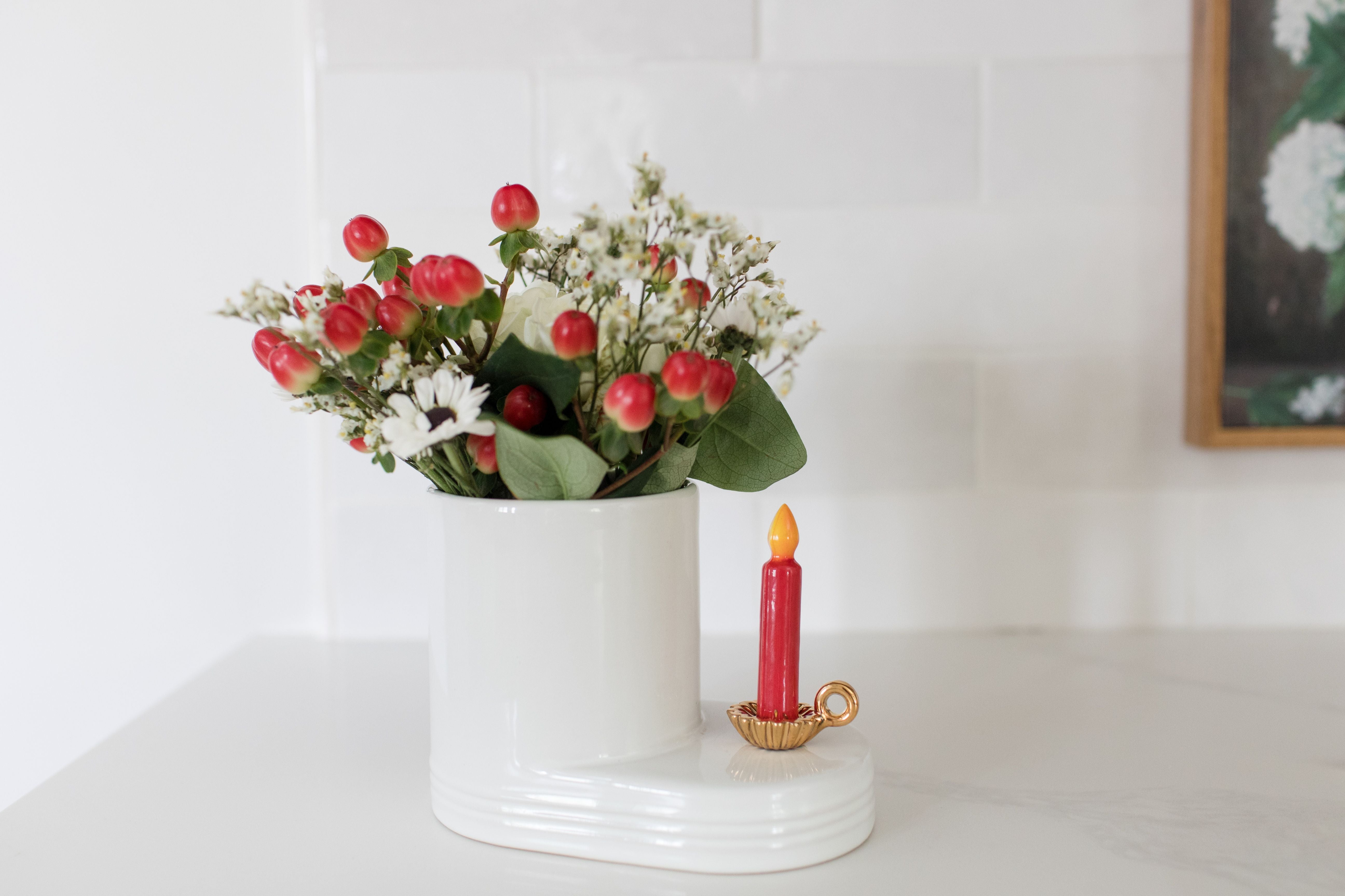 Nora Fleming Light The Way Candle Mini