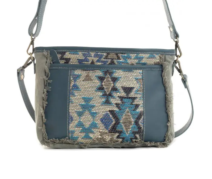 Myra Bag Zephyr Mesa Small & Crossbody Leather, Rug and Canvas Bag