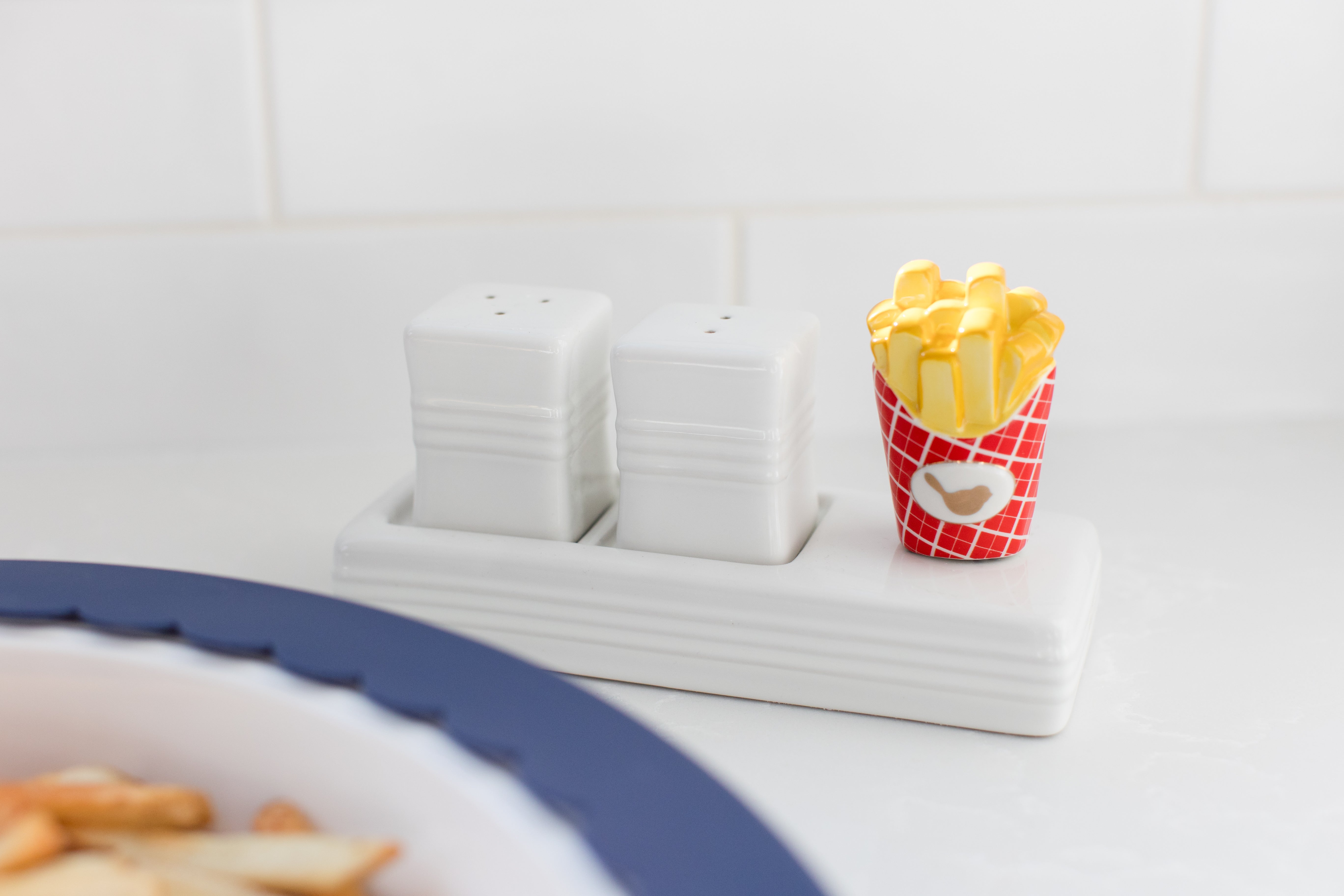 Nora Fleming French Fries Happy Fry Day Ceramic Mini