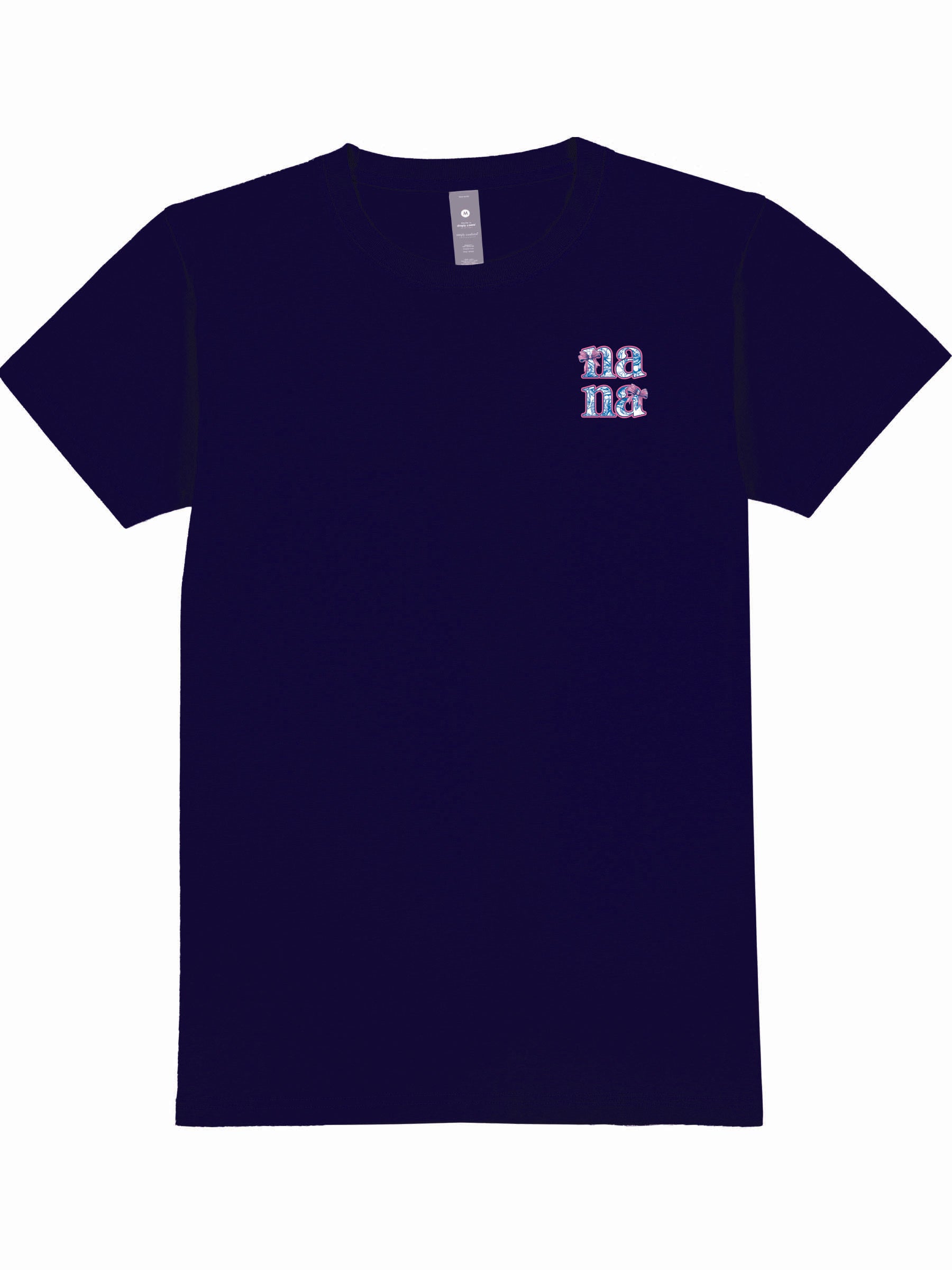 Simply Southern Women’s Blessed To Be Called Nana Short Sleeve Graphic T-Shirt Front View