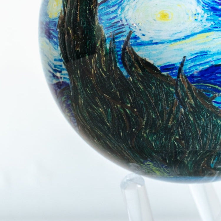 MOVA Van Gogh Starry Night Solar Powered Spinning Globe