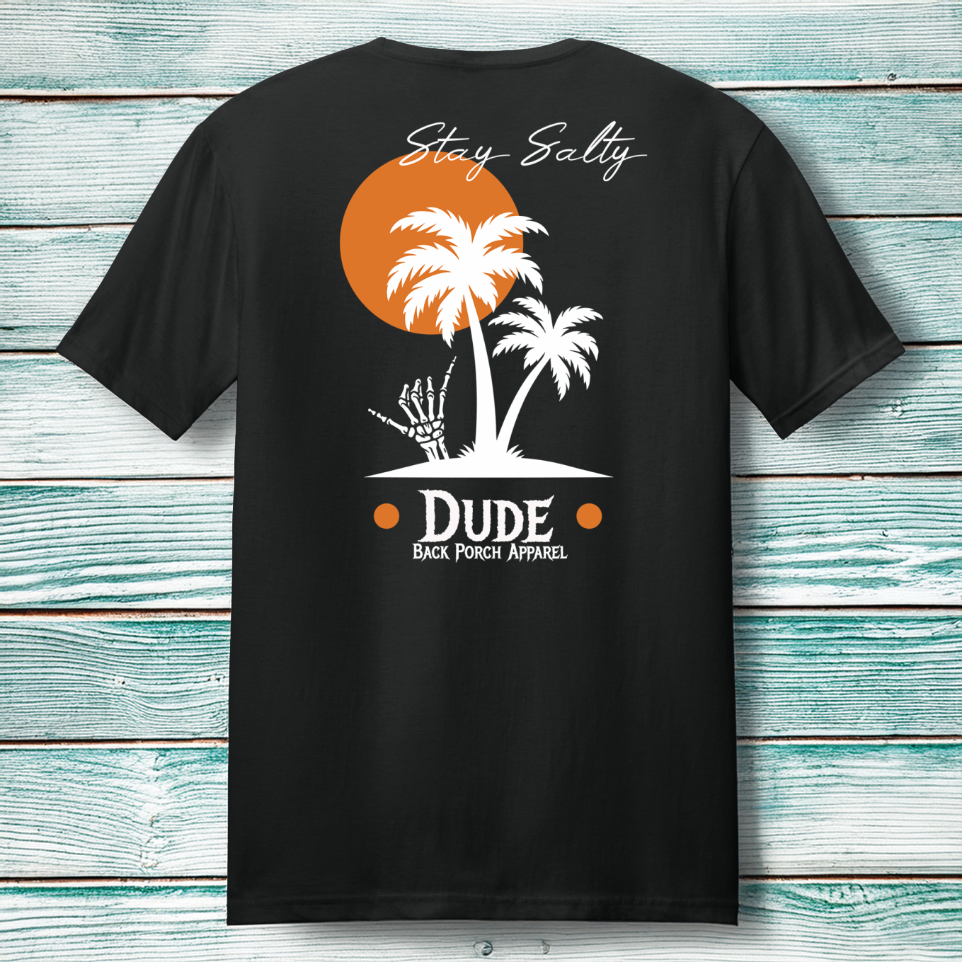 Back Porch Apparel Stay Salty Short Sleeve T-Shirt