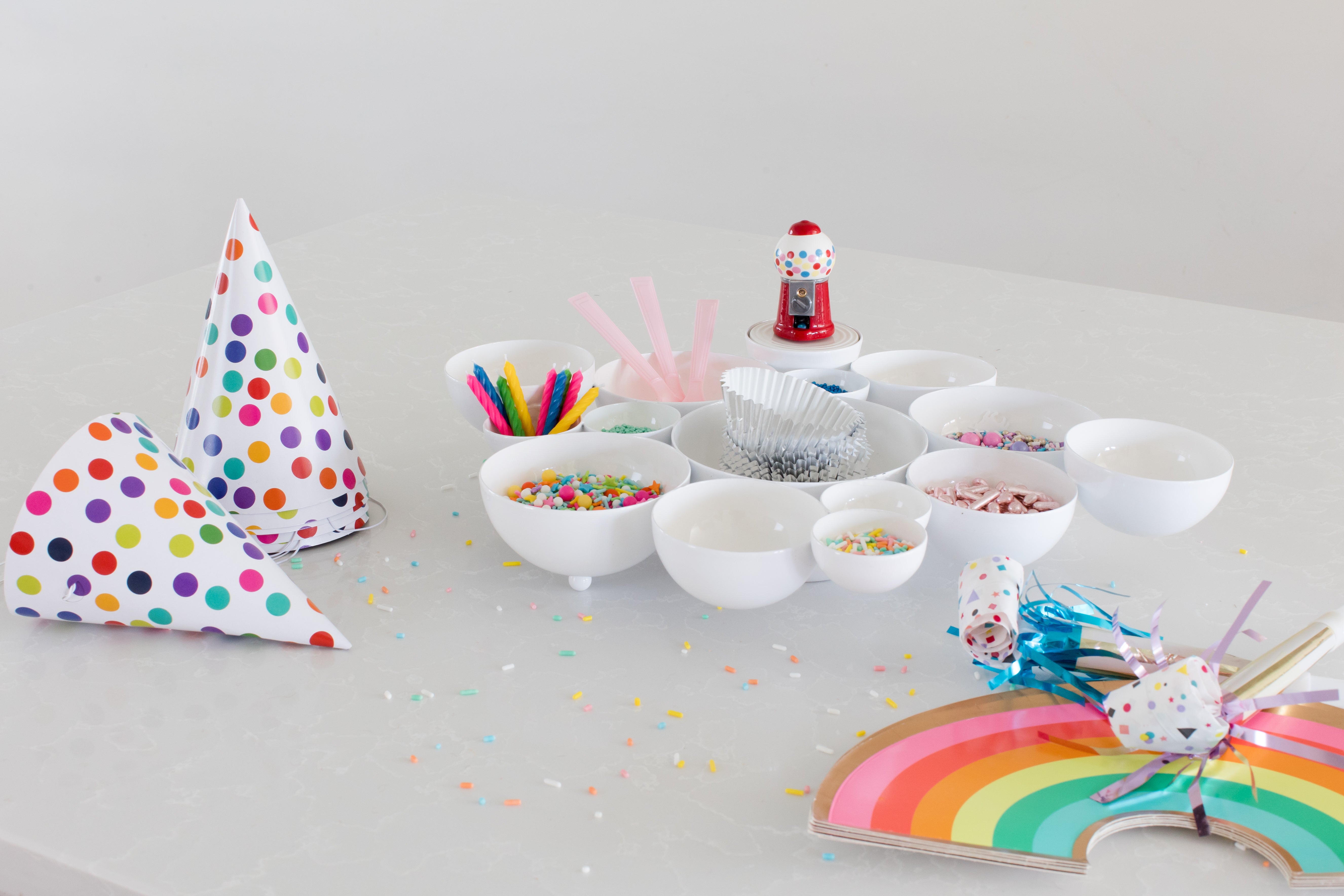 Nora Fleming Gumball Machine Mini "Chews Wisely"