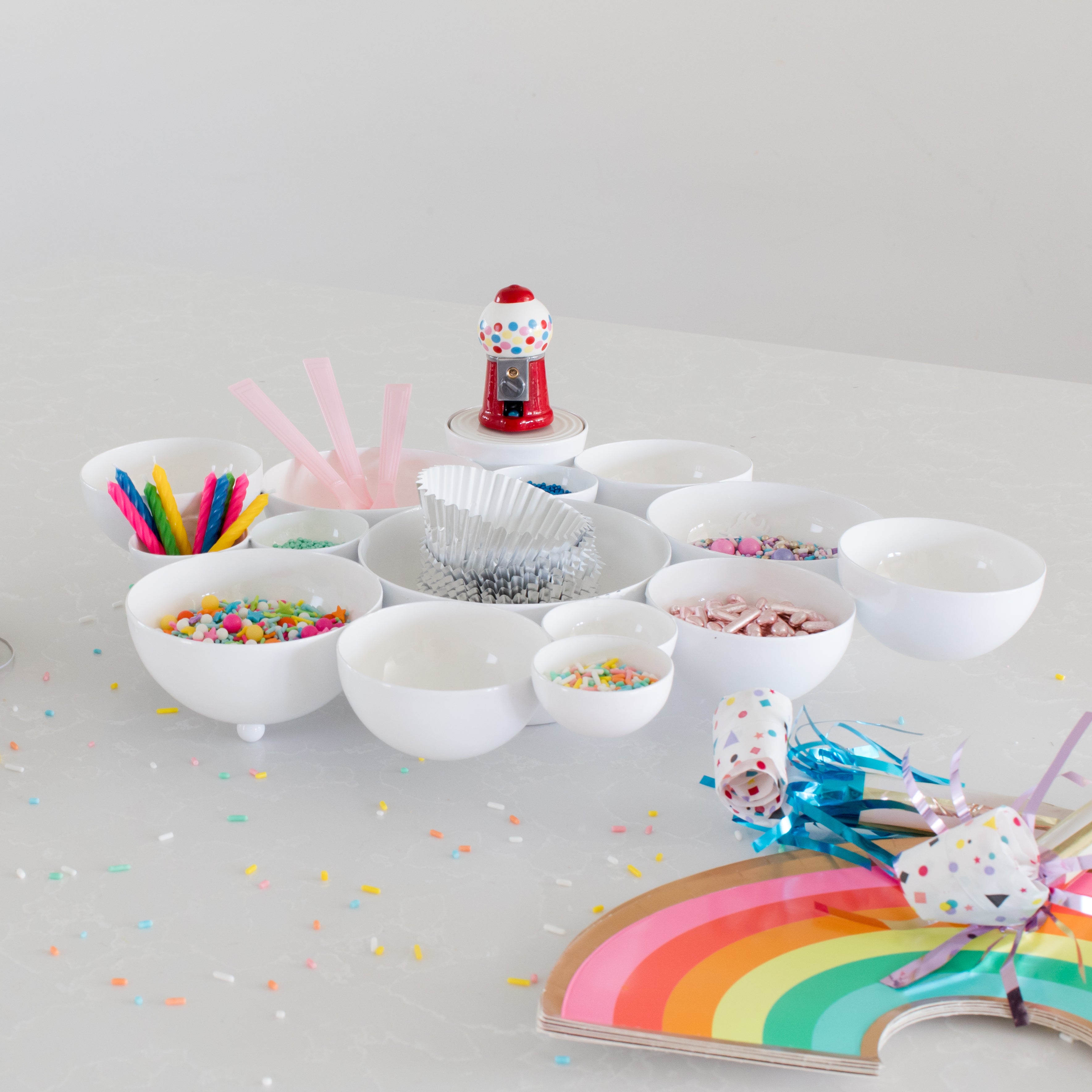 Nora Fleming Gumball Machine Mini "Chews Wisely"