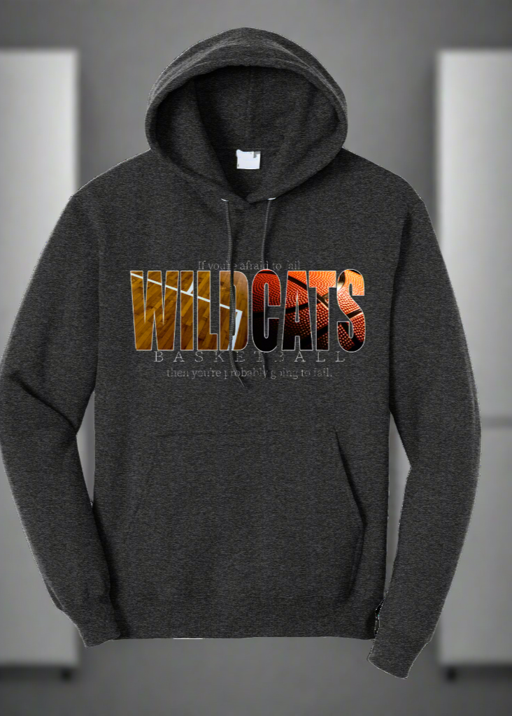 Custom Basketball Sweatshirt – Personalized Team Mascot Design