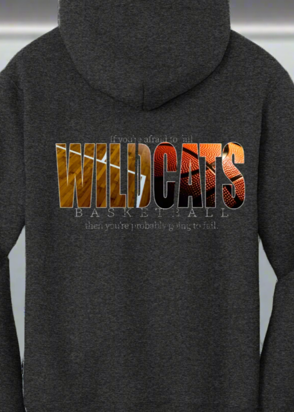 Custom Basketball Sweatshirt – Personalized Team Mascot and Player Name