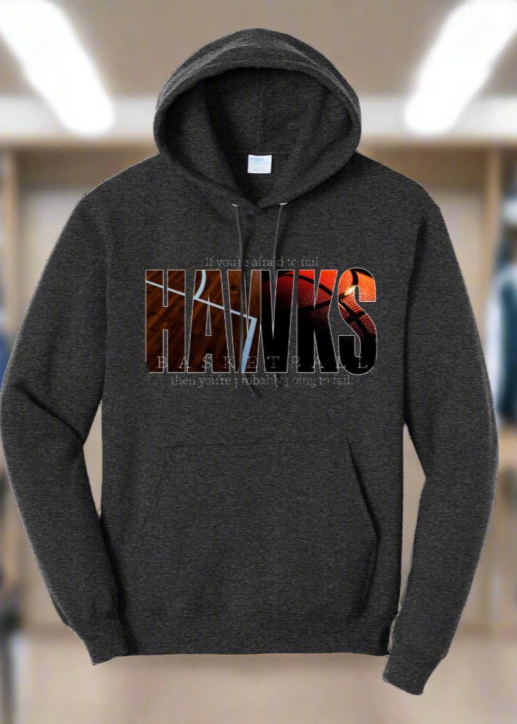 Custom Basketball Sweatshirt – Personalized Team Mascot Design