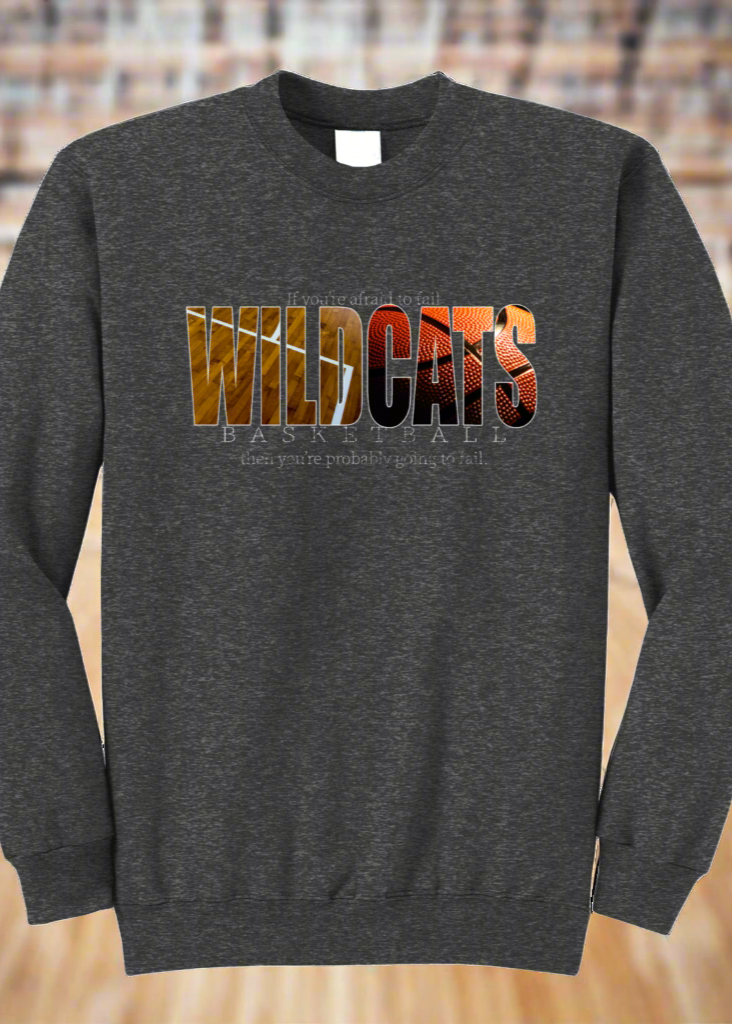 Custom Basketball Sweatshirt – Personalized Team Mascot Design