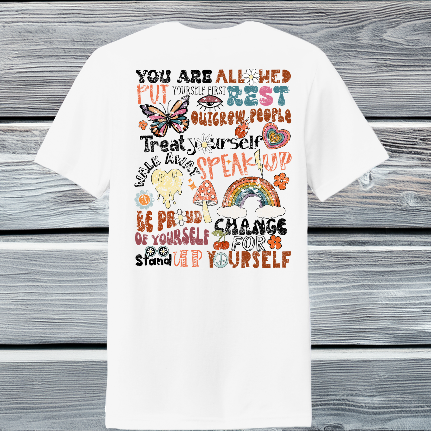 Back Porch Apparel Retro "You Are Allowed to Thrive" Unisex T-Shirt