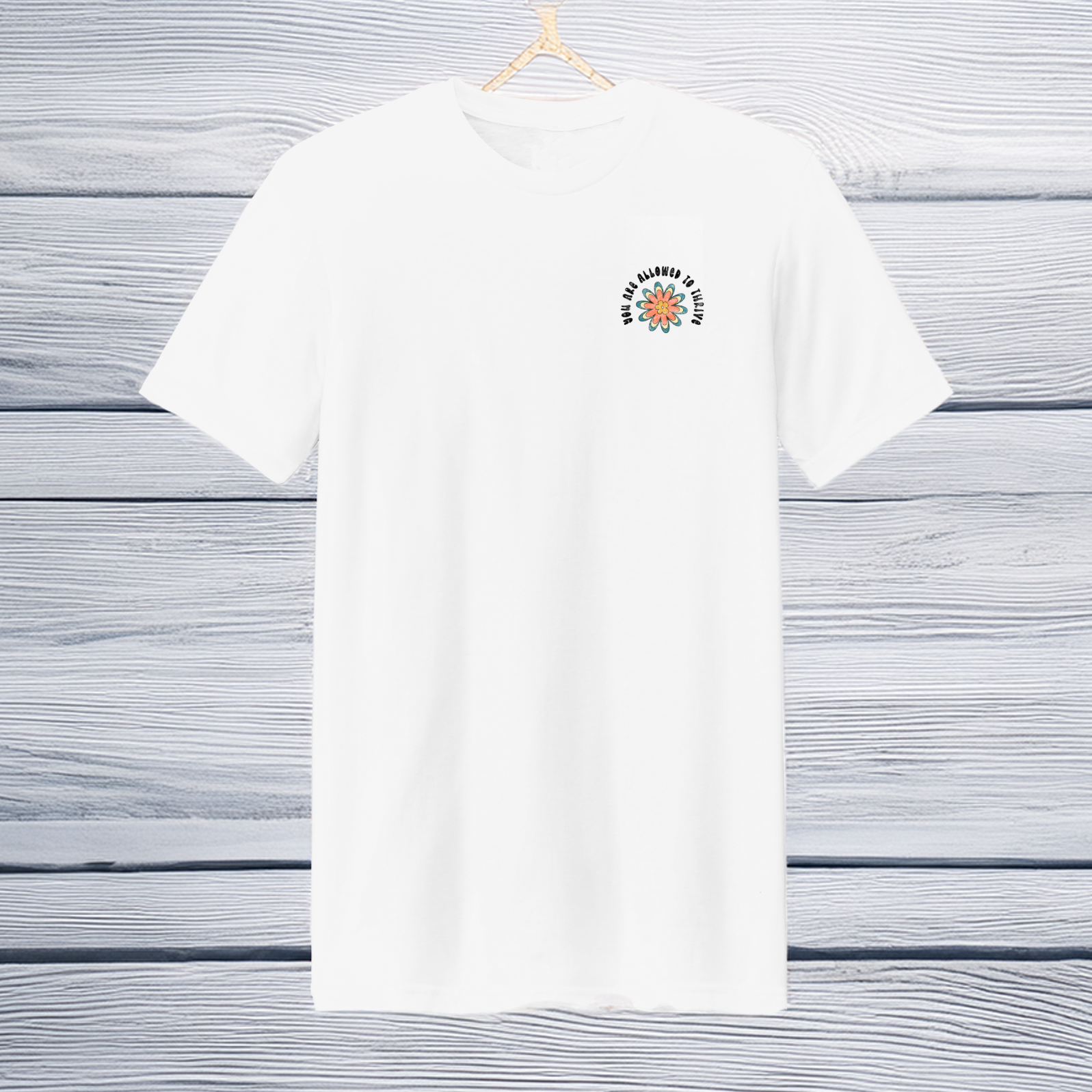 Back Porch Apparel Retro "You Are Allowed to Thrive" Unisex T-Shirt