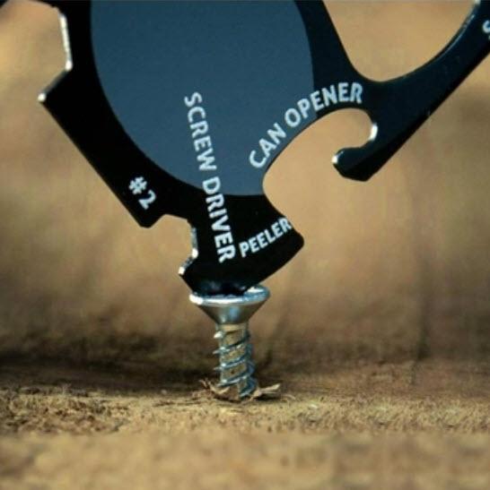 Wallet Ninja Multifunction Wilderness Survival Pocket Credit Knife 18 In 1 Multi Tool Card - Turnmeyer Galleries