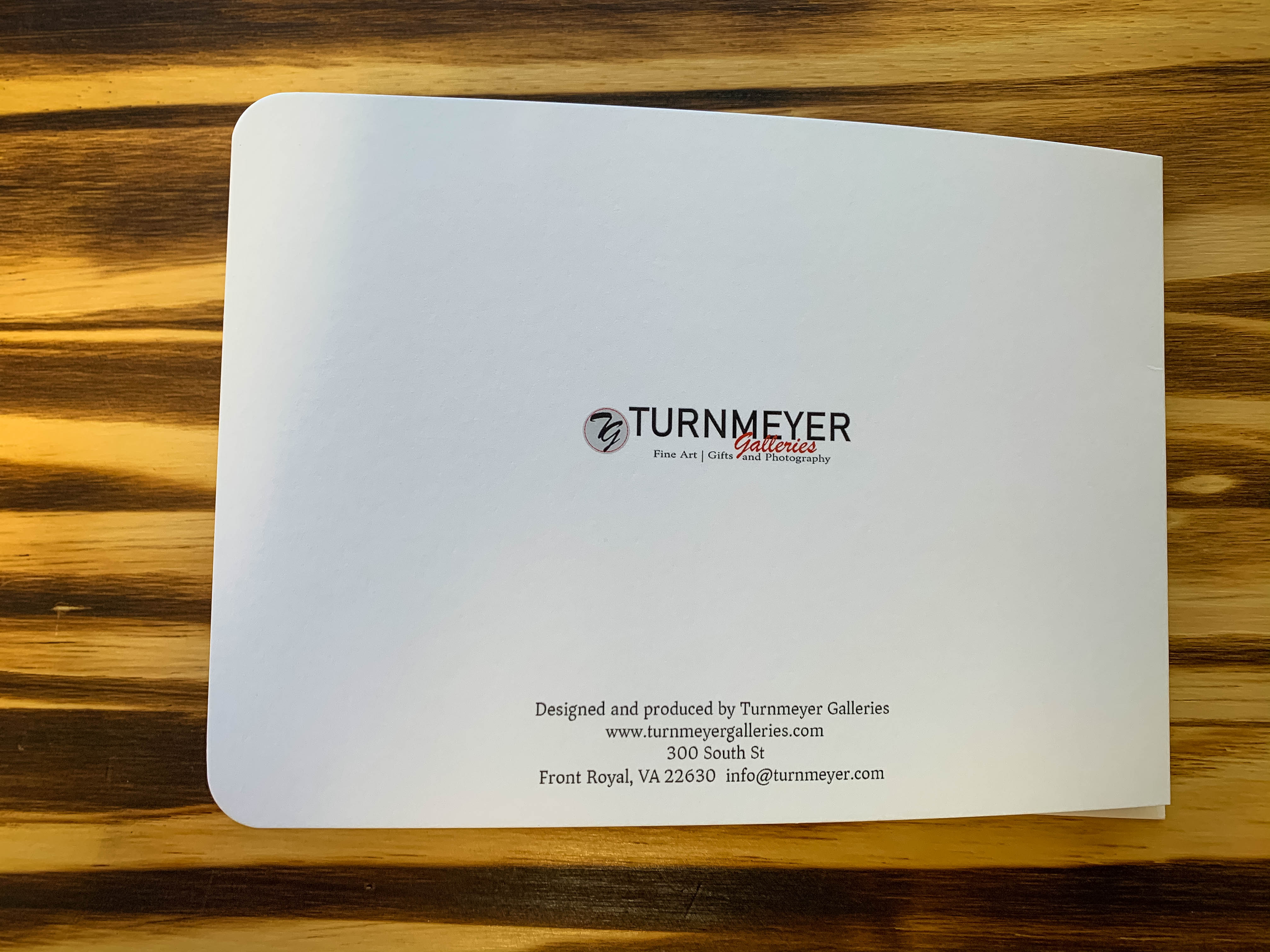 Shenandoah National Park Greeting Card - Turnmeyer Galleries